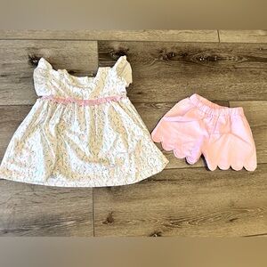 Floral Pink Shorts Set from Cecil & lou